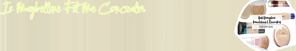 Concealer for dry skin