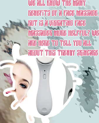 Electric face massager