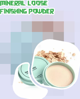 Loose finishing powder