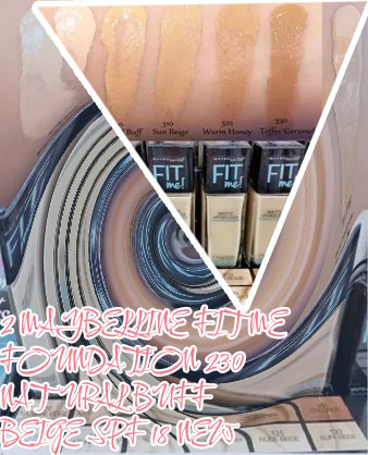 Natural buff maybelline fit me