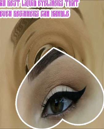 Thick eyeliner