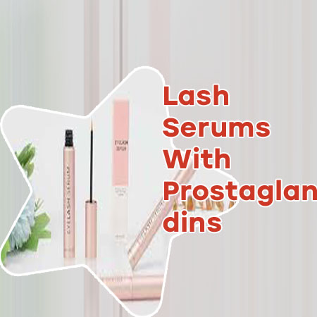 Lash serum with prostaglandin